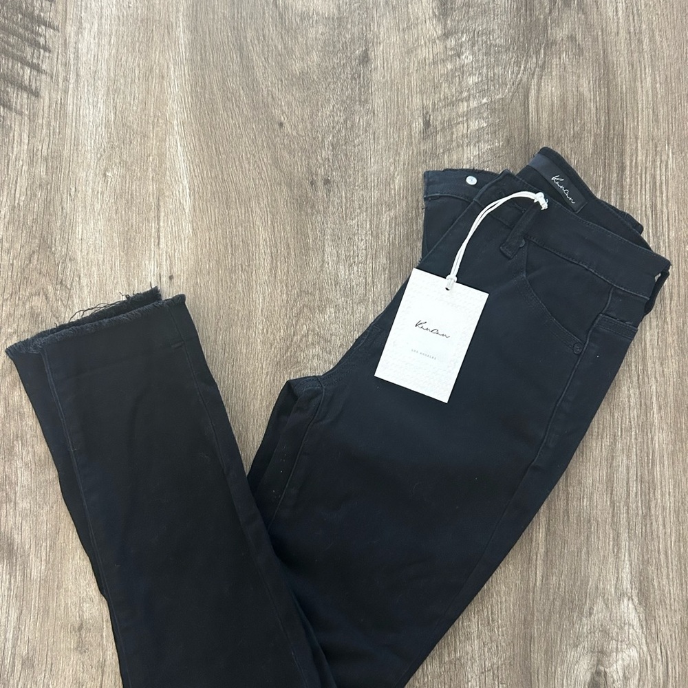 KanCan Black Skinny Jeans Full-Length Solid
